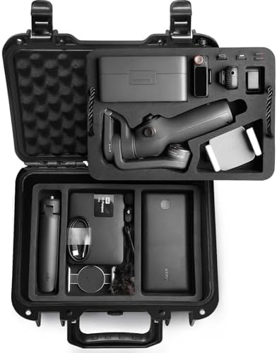Amazon.com : Lekufee Waterproof Hard Case Compatible with DJI Osmo